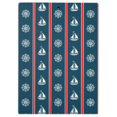 Nautical Design Klemmbrett (Rückseite)