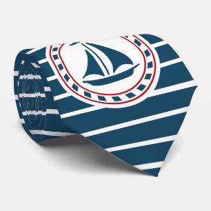 Nautical Design Krawatte