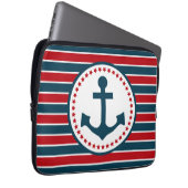 Nautical Design Laptopschutzhülle (Vorne Rechts)
