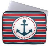 Nautical Design Laptopschutzhülle (Vorderseite)