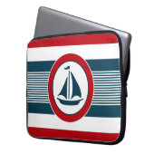 Nautical Design Laptopschutzhülle (Vorderseite Links)
