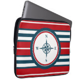 Nautical Design Laptopschutzhülle (Vorne Rechts)