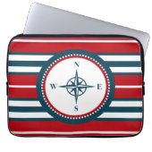 Nautical Design Laptopschutzhülle (Vorderseite)