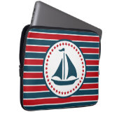 Nautical Design Laptopschutzhülle (Vorne Rechts)
