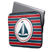 Nautical Design Laptopschutzhülle (Vorderseite Links)