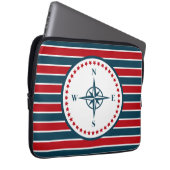 Nautical Design Laptopschutzhülle (Vorne Rechts)