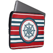 Nautical Design Laptopschutzhülle (Vorne Rechts)