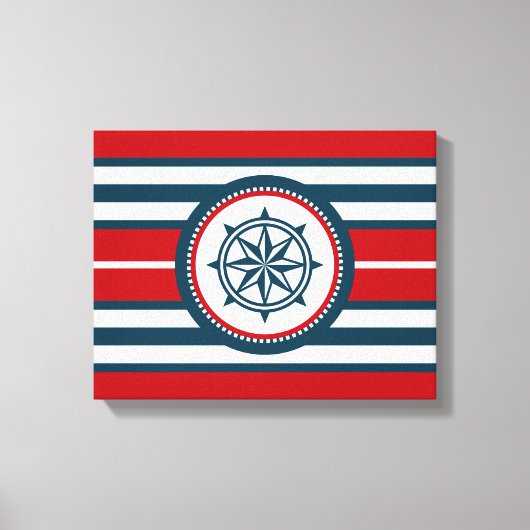 Nautical Design Leinwanddruck (Vorderseite)