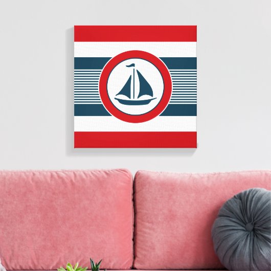 Nautical Design Leinwanddruck (Insitu (Wohnzimmer))