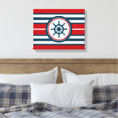 Nautical Design Leinwanddruck (Insitu (Schlafzimmer))