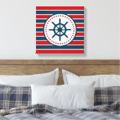 Nautical Design Leinwanddruck (Insitu (Schlafzimmer))