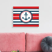 Nautical Design Leinwanddruck (Insitu (Wohnzimmer))