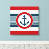 Nautical Design Leinwanddruck (Insitu (Holzboden))