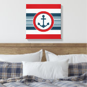 Nautical Design Leinwanddruck (Insitu (Schlafzimmer))