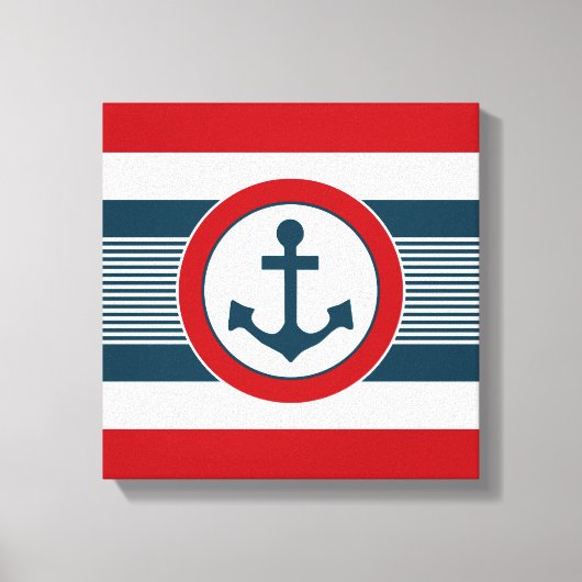 Nautical Design Leinwanddruck (Vorderseite)