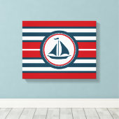 Nautical Design Leinwanddruck (Insitu (Holzboden))