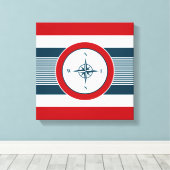 Nautical Design Leinwanddruck (Insitu (Holzboden))