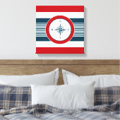 Nautical Design Leinwanddruck (Insitu (Schlafzimmer))