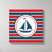 Nautical Design Leinwanddruck (Vorderseite)
