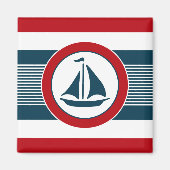 Nautical Design Magnet (Vorne)