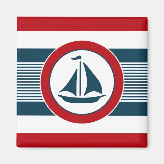 Nautical Design Magnet (Vorne)