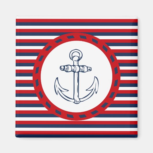 Nautical Design Magnet (Vorne)