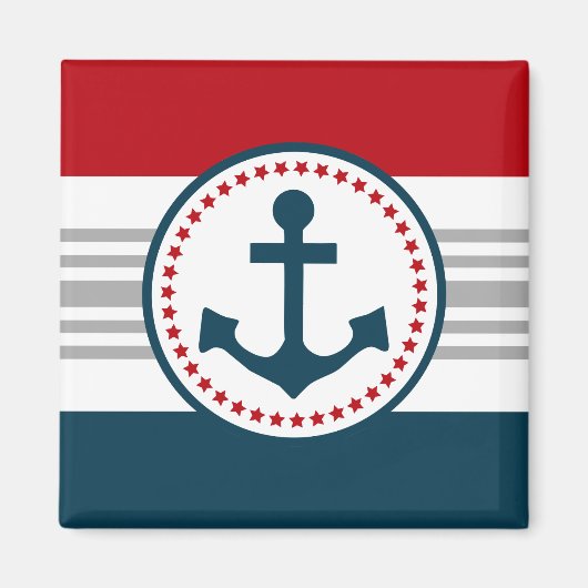Nautical Design Magnet (Vorne)