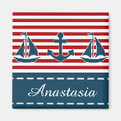 Nautical Design Magnet (Vorne)