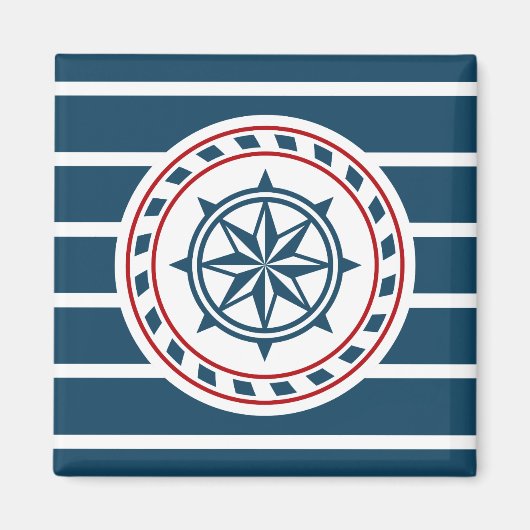 Nautical Design Magnet (Vorne)