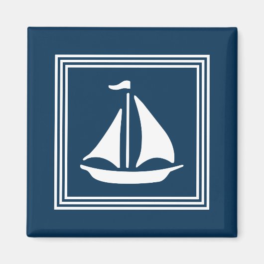Nautical Design Magnet (Vorne)