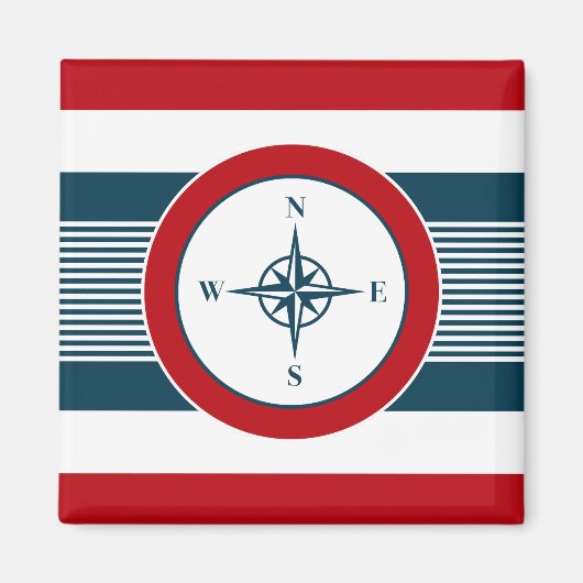 Nautical Design Magnet (Vorne)