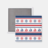 Nautical Design Magnet (Vorderseite/Rückseite)