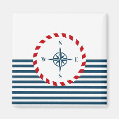 Nautical Design Magnet (Vorne)