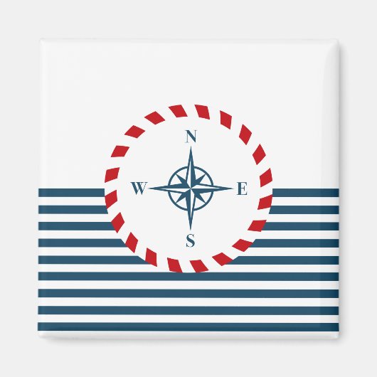 Nautical Design Magnet (Vorne)