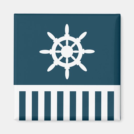 Nautical Design Magnet (Vorne)