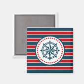 Nautical Design Magnet (Vorderseite/Rückseite)