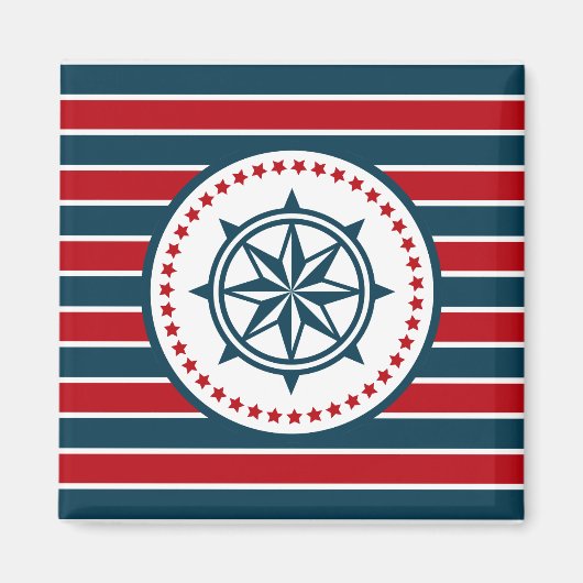 Nautical Design Magnet (Vorne)