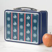 Nautical Design Metall Lunch Box (Beispiel)