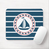 Nautical Design Mousepad (Mit Mouse)