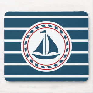 Nautical Design Mousepad