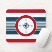 Nautical Design Mousepad (Mit Mouse)