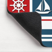 Nautical Design Mousepad (Ecke)