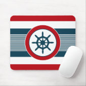 Nautical Design Mousepad (Mit Mouse)