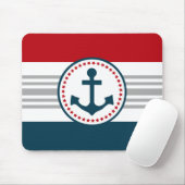 Nautical Design Mousepad (Mit Mouse)