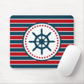 Nautical Design Mousepad (Mit Mouse)