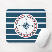 Nautical Design Mousepad (Mit Mouse)