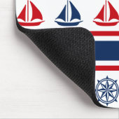 Nautical Design Mousepad (Ecke)
