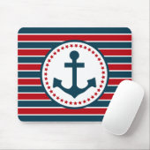 Nautical Design Mousepad (Mit Mouse)