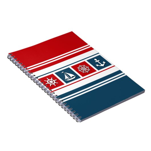 Nautical Design Notizblock (Rechte Seite)