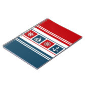 Nautical Design Notizblock (Linke Seite)